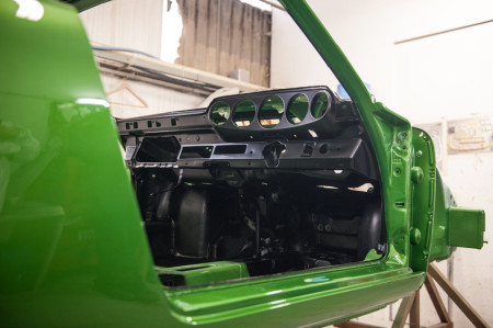 Tuthill Porsche 911 restoration paint green 2