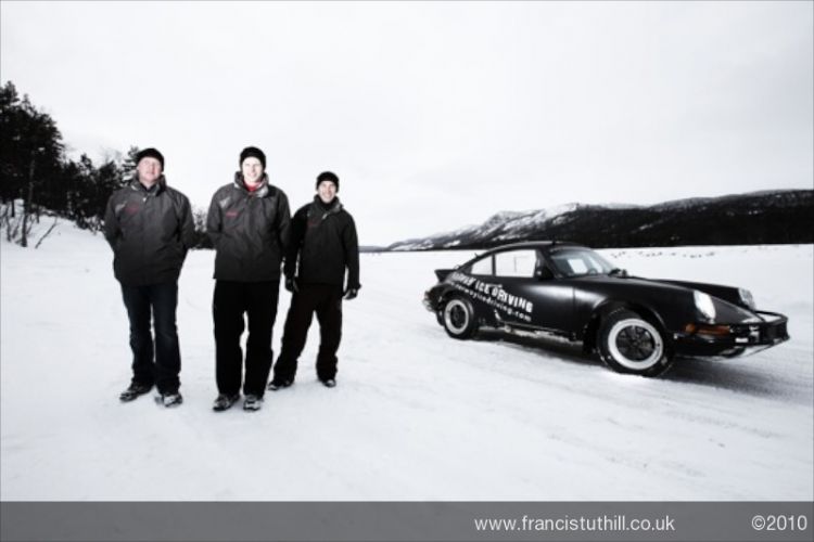 Tuthill Porsche Ice Driving in Total 911