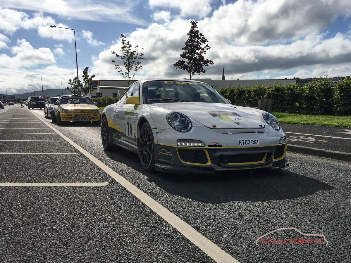 Good start for 997 R-GT at the Donegal International Rally